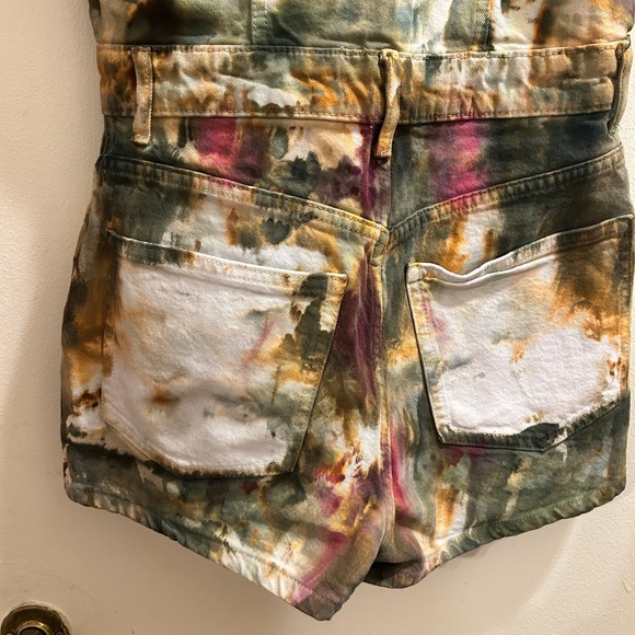 Hand Dyed Grateful Dead Inspired Jumpsuit - Picture 8 of 10